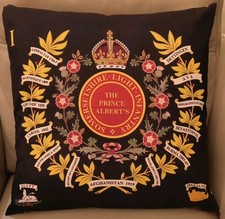 The Somersetshire Light Infantry Regiment 1st Battalion Colours cushion cover