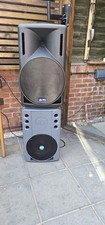 Db opera 121  passive speakers and RCF ART 300W BASS BINS