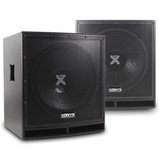 Pair Active Subwoofers Club