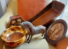 Vintage job lot treen hand - job,