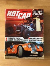 Hot Car Magazine January 1972