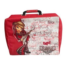 Vintage Y2K Bratz Rock Angelz 8 Doll Carry Case Storage Travel Bag 2005 Y2K
