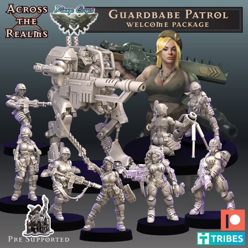 Guard babes jungle fighters - guard,