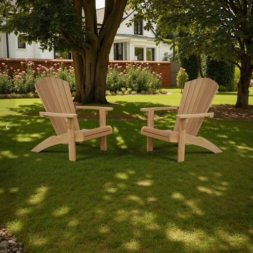 Solid teak adirondack - solid, chair