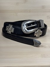 Vtg Western Leather Belt with