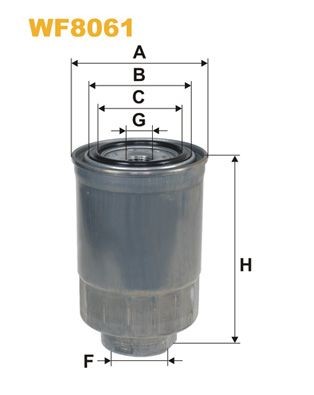 Fuel filter wix filters - wix, wf8061