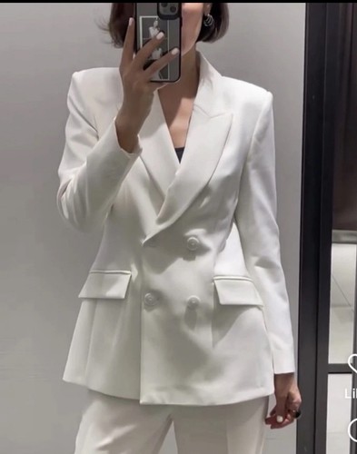Zara new woman double - double, breasted