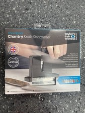 Taylor's Eye Witness Chantry Knife Sharpener Steel, Silver