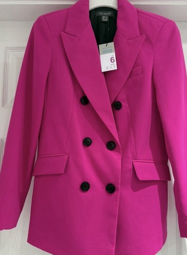 Primark pink double breasted - double,