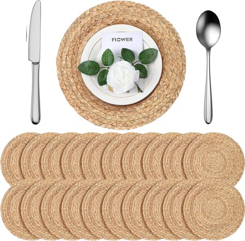 Foldtier pcs round placemat - 20,