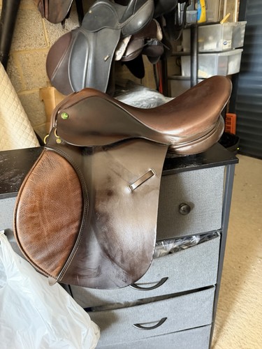 Inch brown leather ideal - 16.5,