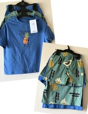 M&S Boys Pyjamas 2 Pack Shorts