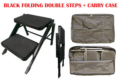 Folding caravan double steel - folding,