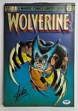 Stan Lee Signed Marvel 9x13