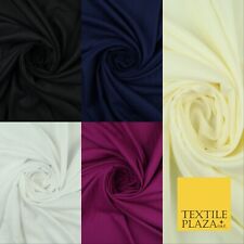 5 COLOURS - Soft Plain Rayon