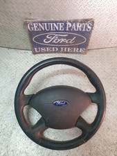 FORD FOCUS MK1 1998 - 2004 LEATHER STEERING WHEEL COMPLETE