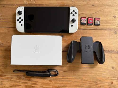 Nintendo switch oled - nintendo, with