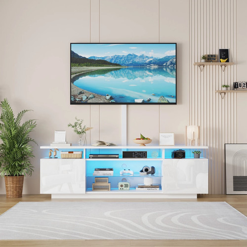160 200cm high gloss stand - gloss,