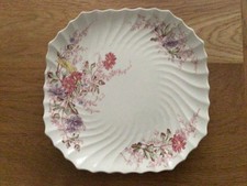 Vintage Copeland Spode, Fairy Dell design, square 9in/23cm luncheon plate