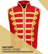 Premium Cotton Hussar Jacket Women Vintage Military Parade Jacket Drummer Jacket