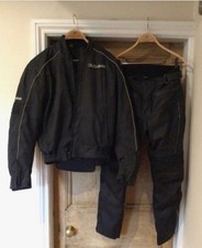 Duchinni Strada waterproof motorcycle rain trousers and jacket