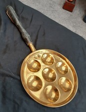 Vintage Wall hanging brass egg