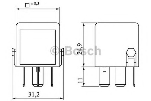 Bosch relay 0986332041 - bosch,