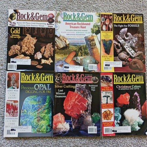 Lot rock and gem - of,