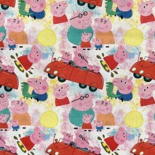 Peppa Pig Character Fabric Fat
