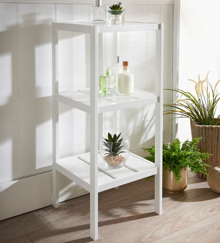 Maine tier wood shelf add - tier,