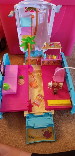 Barbie puppy mobile suv - mobile, camper