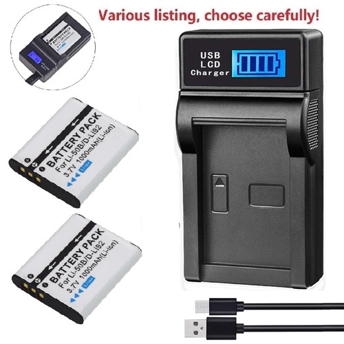 Battery charger for pentax - battery,