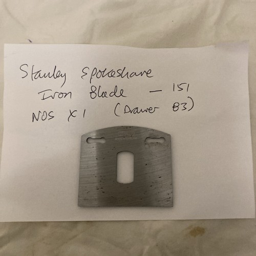 Stanley spoke shave blade - stanley,