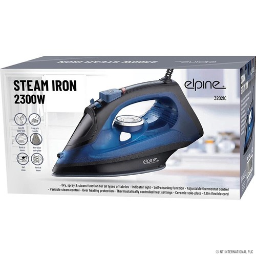 2300w electric steam iron - electric,