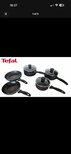 Tefal black non stick - tefal,
