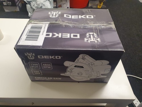 Deko 1200w circular saw 165mm - saw,