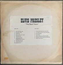 ELVIS PRESLEY THE BEST YEARS