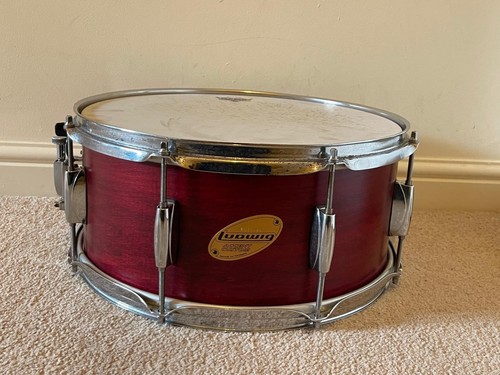 Ludwig accent custom - custom, red