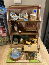Sylvanian Families Babblebrook Grange Boxed With Furniture
