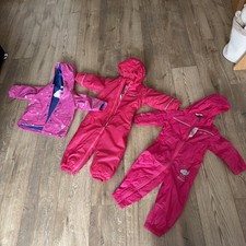 Toddler Girls Raincoat Bundle