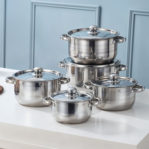 5pcs cooking pot - 5pcs, set