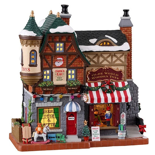 Lemax santa list toy - santa's, shop