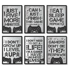 Gaming Boys Bedroom Prints /