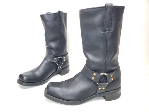 Frye black harness - 12r, snoot