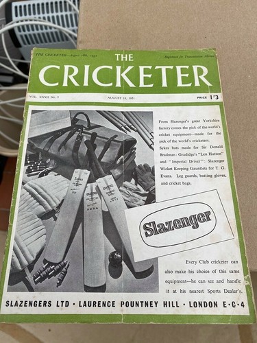 The cricketer magazine - the,