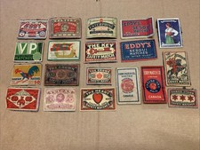 EARLY MATCHBOX LABELS-EDDY’S