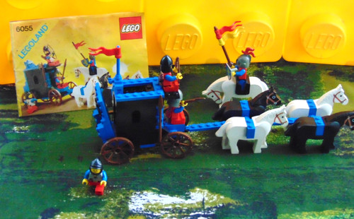 Lego 6055 knights - knights, castle