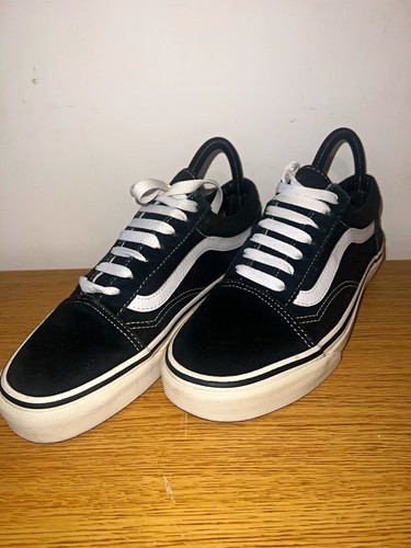 Vans old skool black white - vans,