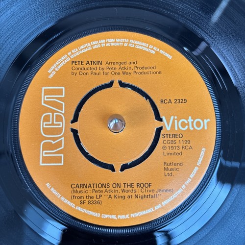Pete atkin carnations - -, on