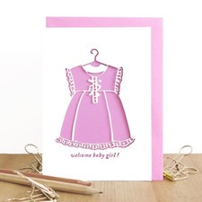 Baby Girl Dress Metal Cutting